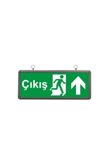Pelsan Exiled Exit Çift Yön 3W 3 Saat Acil Yönlendirme Armatür