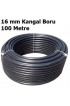 16 MM HAFİF SERİ SİYAH KANGAL BORU