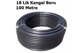 18 MM HAFİF SERİ SİYAH KANGAL BORU