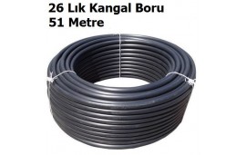 26 MM SİYAH KANGAL BORU