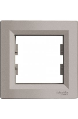 Schneider Asfora Plus Tekli Çerçeve Bronz EPH5800169