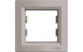Schneider Asfora Plus Tekli Çerçeve Bronz EPH5800169