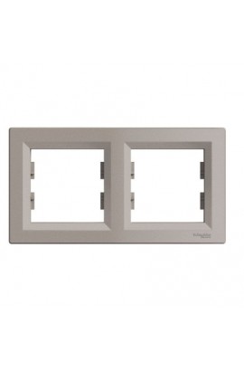 Schneider Asfora Plus ikili Çerçeve Bronz EPH5800269