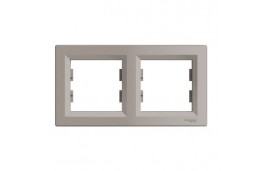 Schneider Asfora Plus İkili Çerçeve Bronz EPH5800269