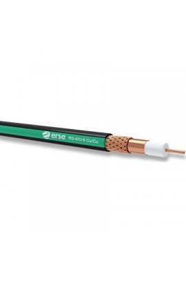 Erse RG6 U6 Cu/Cu-PE 75 Ohm Harici Koaksiyel Kablo