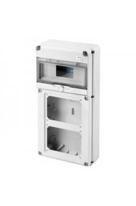 Gewiss Q-DIN 10 14 MODÜLLER - 2 FLANŞ IB YATAY 16 / 32A SBF - IP65
