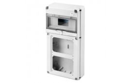 Gewiss Q-DIN 10 14 MODÜLLER - 2 FLANŞ IB YATAY 16 / 32A SBF - IP65