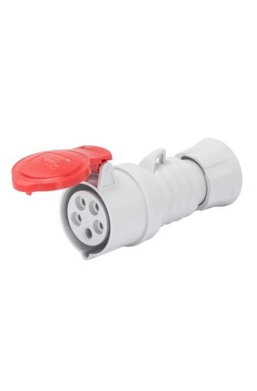 Gewiss IP44 5X32A Seyyar Priz 380V 3P+N+E 6H -GW62020H